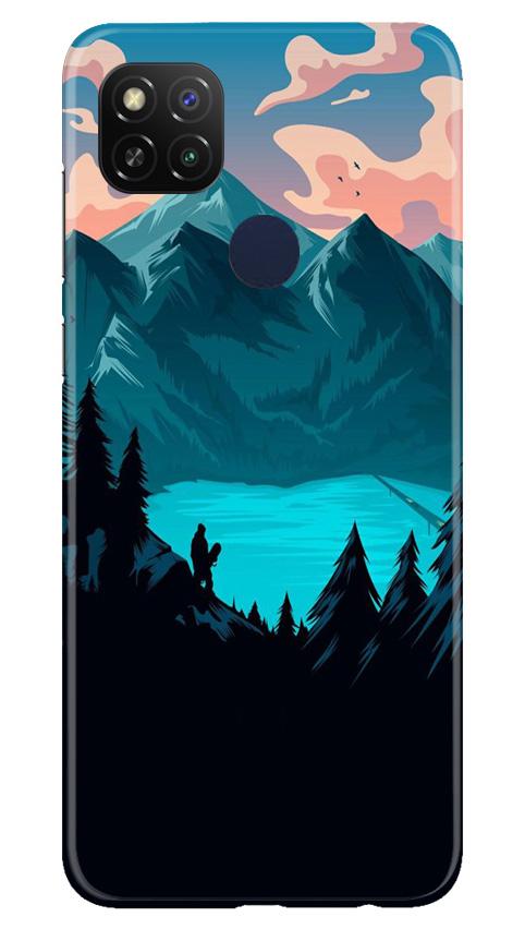 Mountains Mobile Back Case for Poco C31 (Design - 186) Mountains Case for Poco C31 (Design - 186)