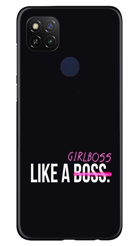 Like a Girl Boss Mobile Back Case for Poco C31 (Design - 265) Like a Girl Boss Case for Poco C31 (Design No. 265)