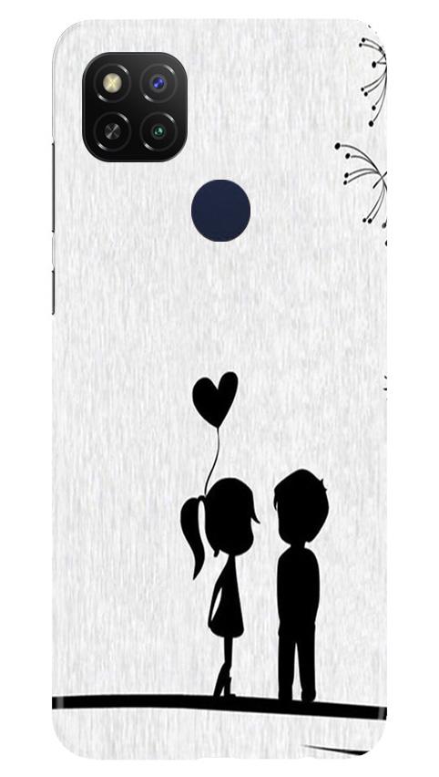 Cute Kid Couple Mobile Back Case for Poco C31 (Design - 283) Cute Kid Couple Case for Poco C31 (Design No. 283)