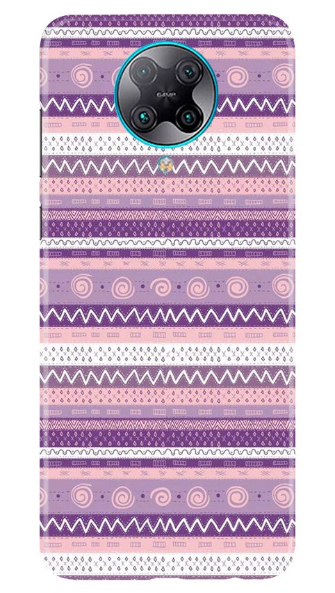 Zigzag line pattern3 Mobile Back Case for Poco F2 Pro (Design - 11) Zigzag line pattern3 Case for Poco F2 Pro