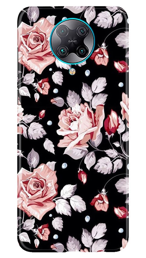Pink rose Mobile Back Case for Poco F2 Pro (Design - 12) Pink rose Case for Poco F2 Pro