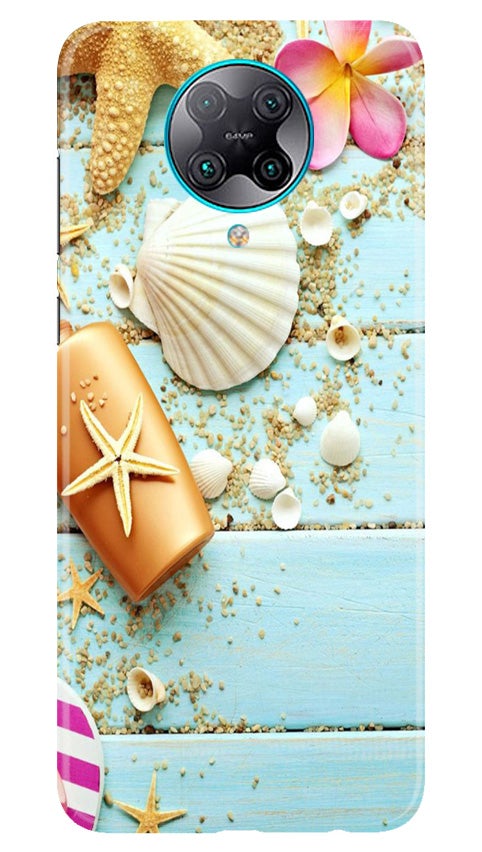 Sea Shells Mobile Back Case for Poco F2 Pro (Design - 63) Sea Shells Case for Poco F2 Pro