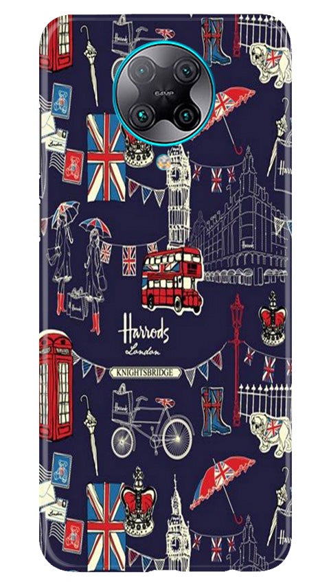Love London Mobile Back Case for Poco F2 Pro (Design - 75) Love London Case for Poco F2 Pro