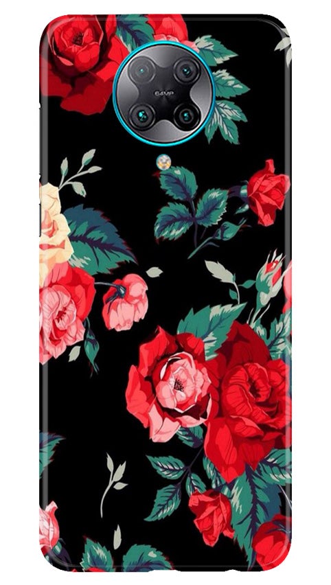 Red Rose2 Mobile Back Case for Poco F2 Pro (Design - 81) Red Rose2 Case for Poco F2 Pro