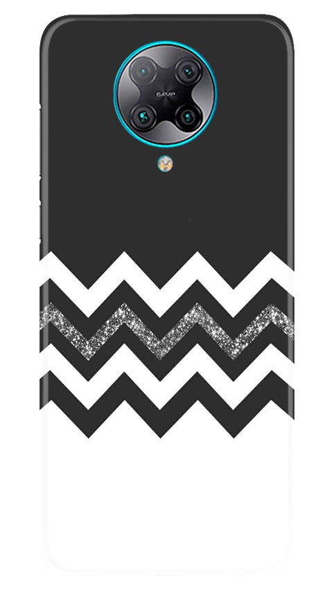 Black white Pattern2Mobile Back Case for Poco F2 Pro (Design - 83) Black white Pattern2Case for Poco F2 Pro