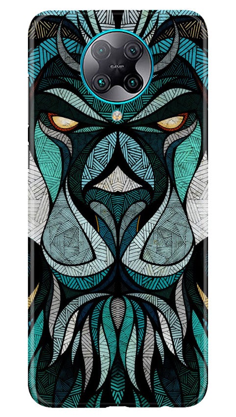 Lion Mobile Back Case for Poco F2 Pro (Design - 97) Lion Case for Poco F2 Pro