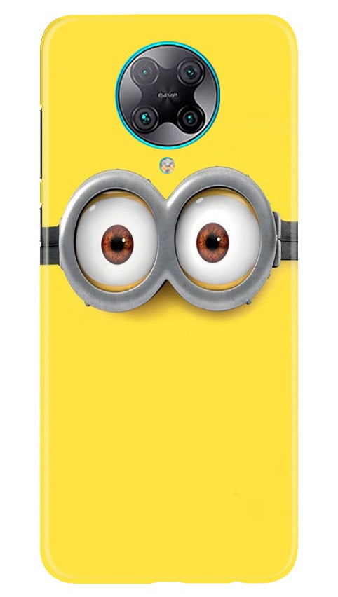 Minions Mobile Back Case for Poco F2 Pro (Design - 128) Minions Case for Poco F2 Pro (Design - 128)