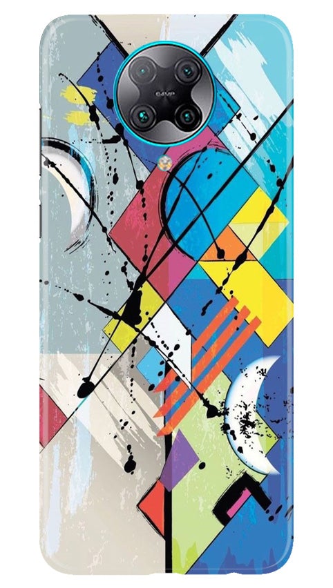 Modern Art Mobile Back Case for Poco F2 Pro (Design - 235) Modern Art Case for Poco F2 Pro (Design No. 235)