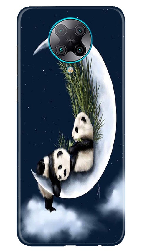 Panda Moon Mobile Back Case for Poco F2 Pro (Design - 318) Panda Moon Mobile Back Case for Poco F2 Pro (Design - 318)