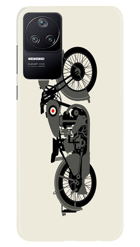 Travel Bus Mobile Back Case for Poco F4 (Design - 227) Travel Bus Case for Poco F4 (Design No. 227)