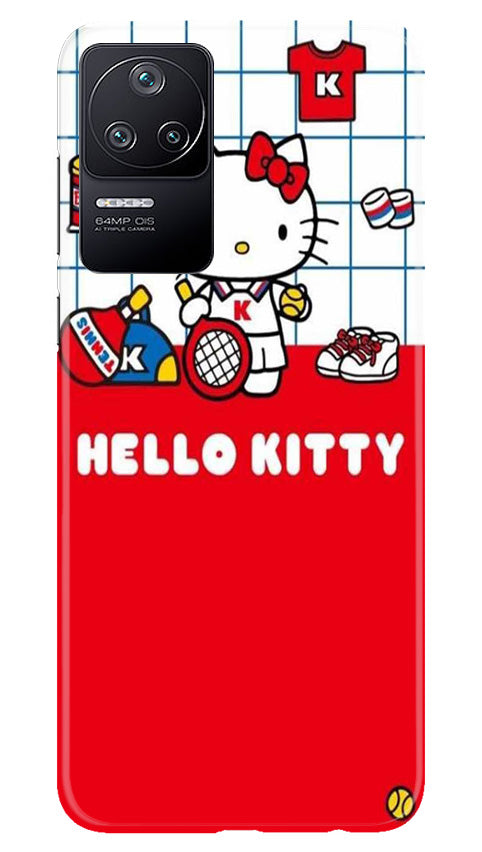 Hello Kitty Mobile Back Case for Poco F4 (Design - 322) Hello Kitty Mobile Back Case for Poco F4 (Design - 322)