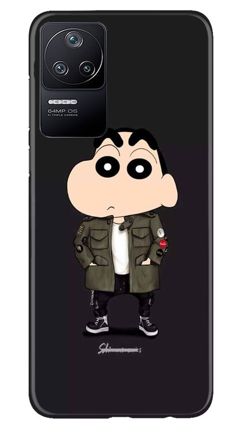 Shin Chan Mobile Back Case for Poco F4 (Design - 349) Shin Chan Mobile Back Case for Poco F4 (Design - 349)
