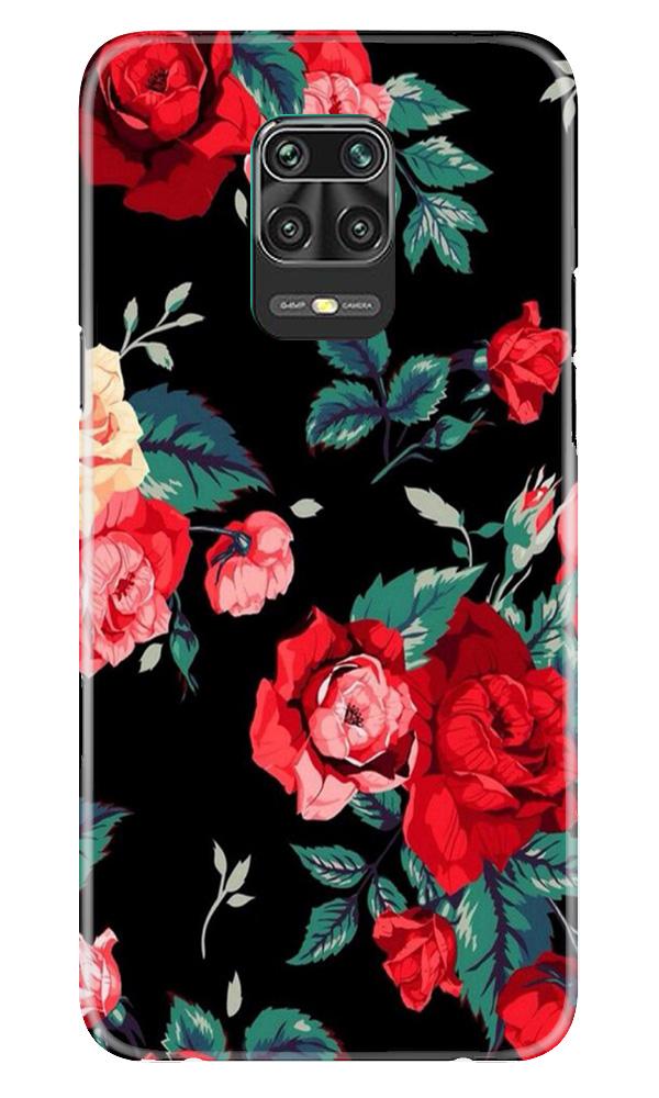 Red Rose2 Mobile Back Case for Poco M2 Pro (Design - 81) Red Rose2 Case for Poco M2 Pro