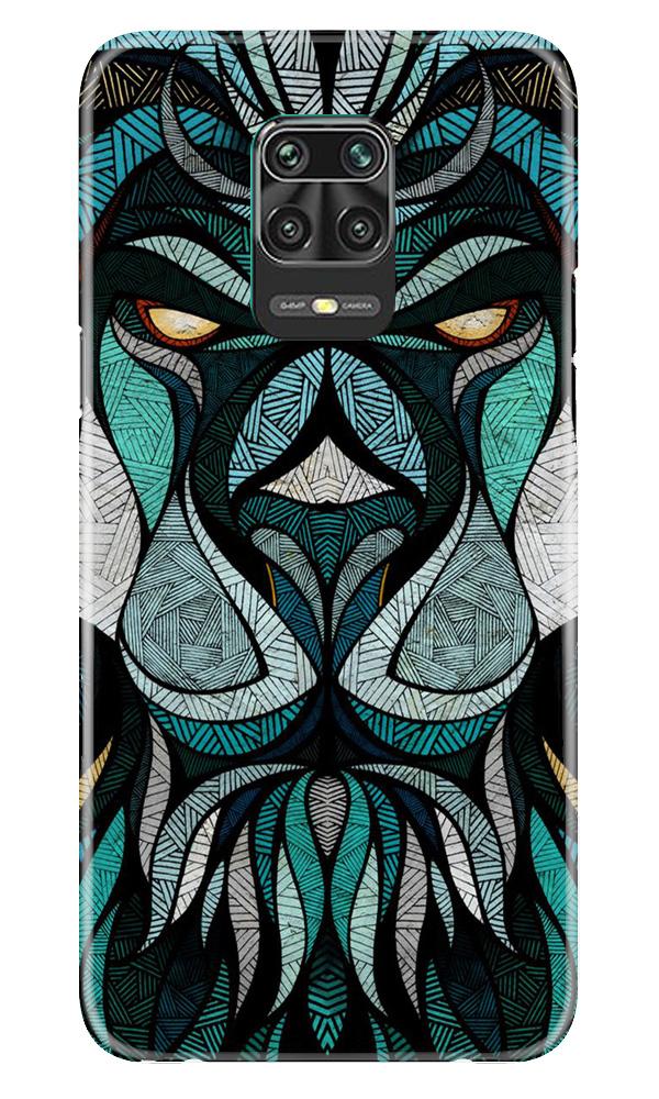 Lion Mobile Back Case for Poco M2 Pro (Design - 97) Lion Case for Poco M2 Pro