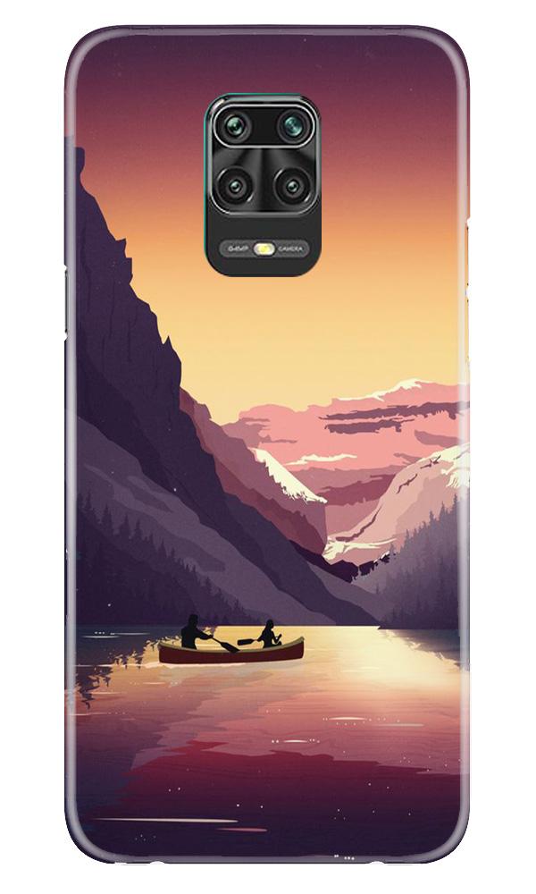 Mountains Boat Mobile Back Case for Poco M2 Pro (Design - 181) Mountains Boat Case for Poco M2 Pro (Design - 181)