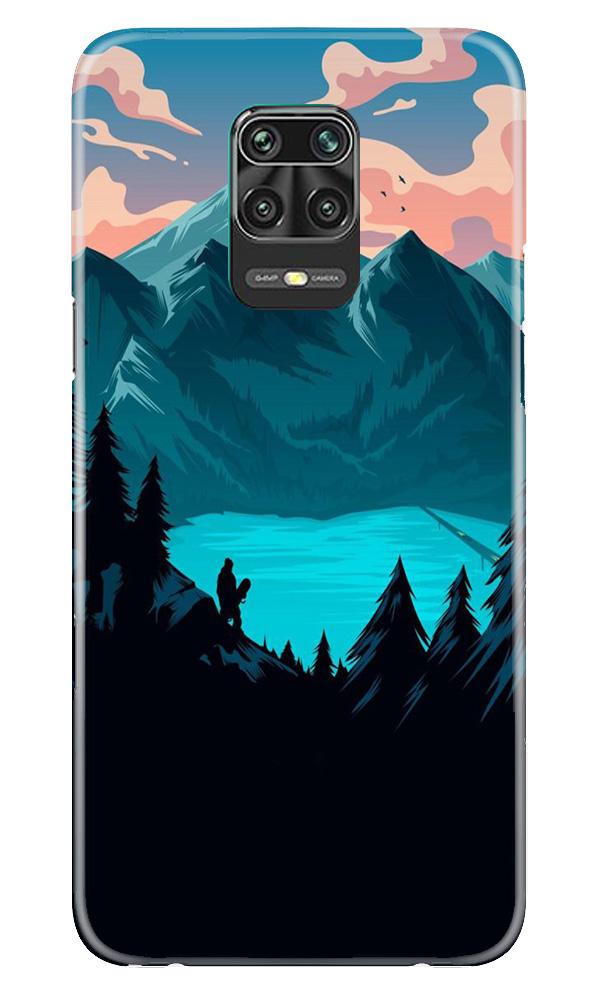 Mountains Mobile Back Case for Poco M2 Pro (Design - 186) Mountains Case for Poco M2 Pro (Design - 186)