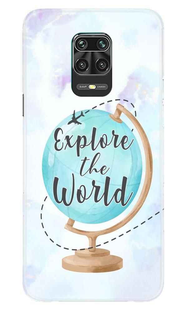 Explore the World Mobile Back Case for Poco M2 Pro (Design - 207) Explore the World Case for Poco M2 Pro (Design No. 207)