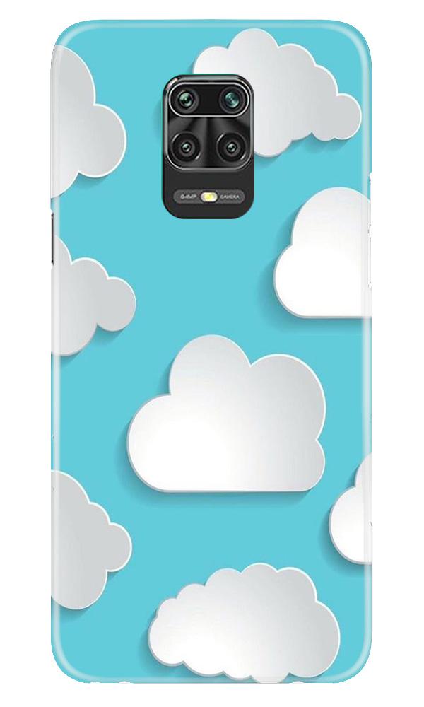 Clouds Mobile Back Case for Poco M2 Pro (Design - 210) Clouds Case for Poco M2 Pro (Design No. 210)