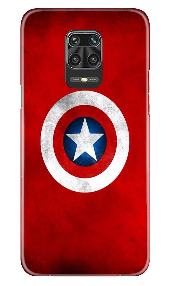 Captain America Mobile Back Case for Poco M2 Pro (Design - 249) Captain America Case for Poco M2 Pro (Design No. 249)