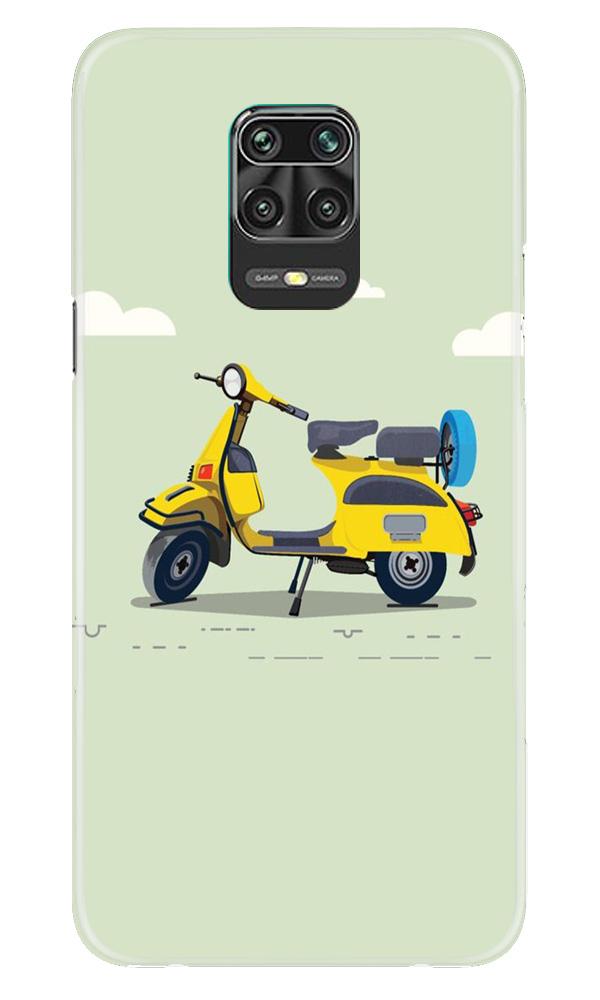 Vintage Scooter Mobile Back Case for Poco M2 Pro (Design - 260) Vintage Scooter Case for Poco M2 Pro (Design No. 260)