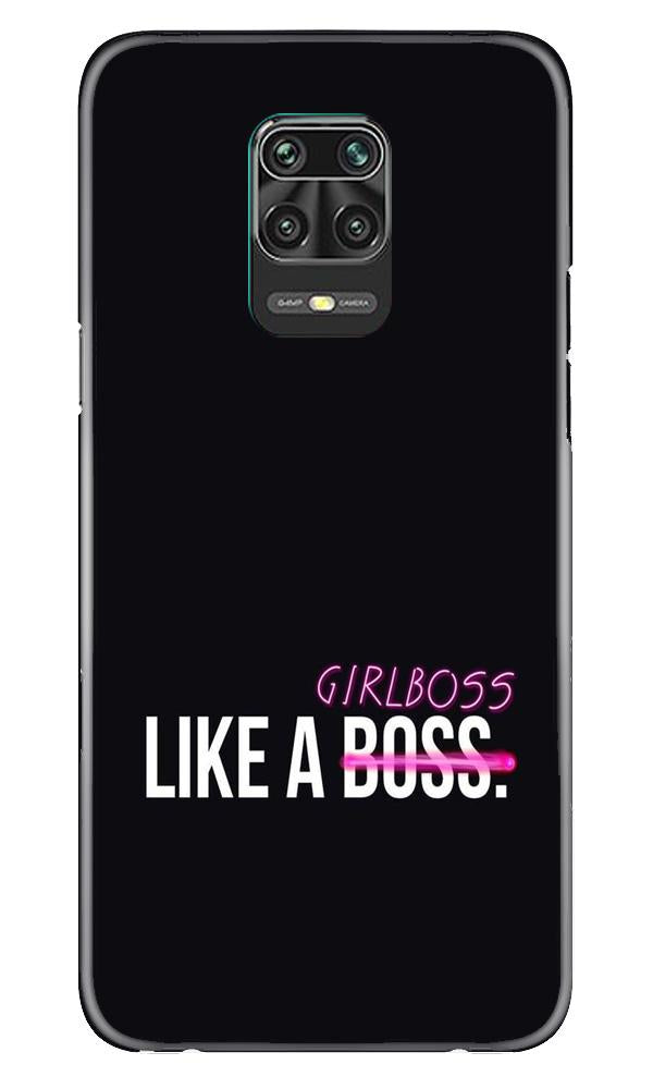 Like a Girl Boss Mobile Back Case for Poco M2 Pro (Design - 265) Like a Girl Boss Case for Poco M2 Pro (Design No. 265)