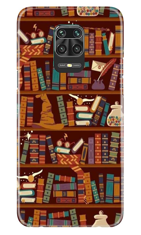 Book Shelf Mobile Back Case for Poco M2 Pro (Design - 390) Book Shelf Mobile Back Case for Poco M2 Pro (Design - 390)