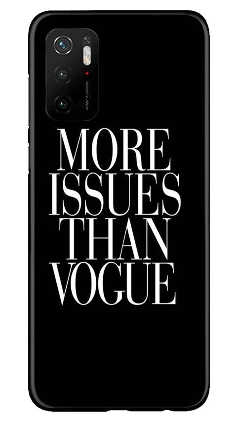 More Issues than Vague Mobile Back Case for Poco M3 Pro (Design - 74) More Issues than Vague Case for Poco M3 Pro