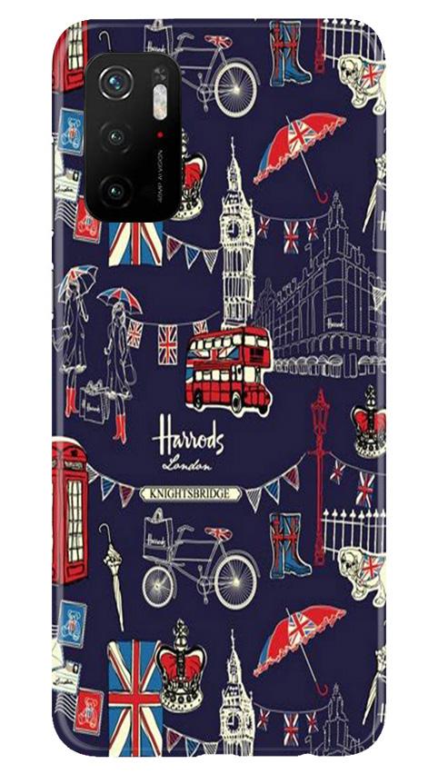 Love London Mobile Back Case for Poco M3 Pro (Design - 75) Love London Case for Poco M3 Pro