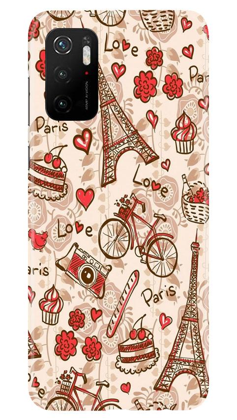 Love Paris Mobile Back Case for Poco M3 Pro (Design - 103) Love Paris Case for Poco M3 Pro (Design - 103)