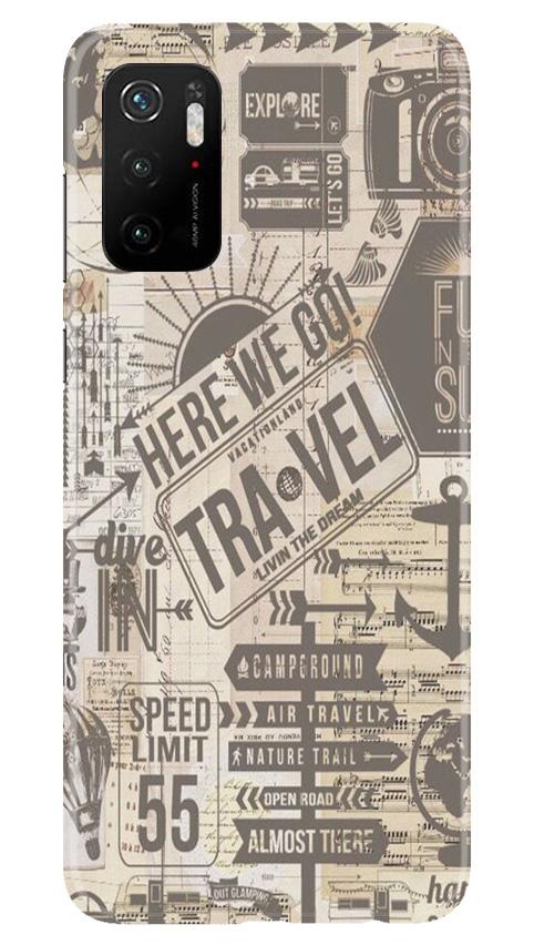 Travel Mobile Back Case for Poco M3 Pro (Design - 104) Travel Case for Poco M3 Pro (Design - 104)