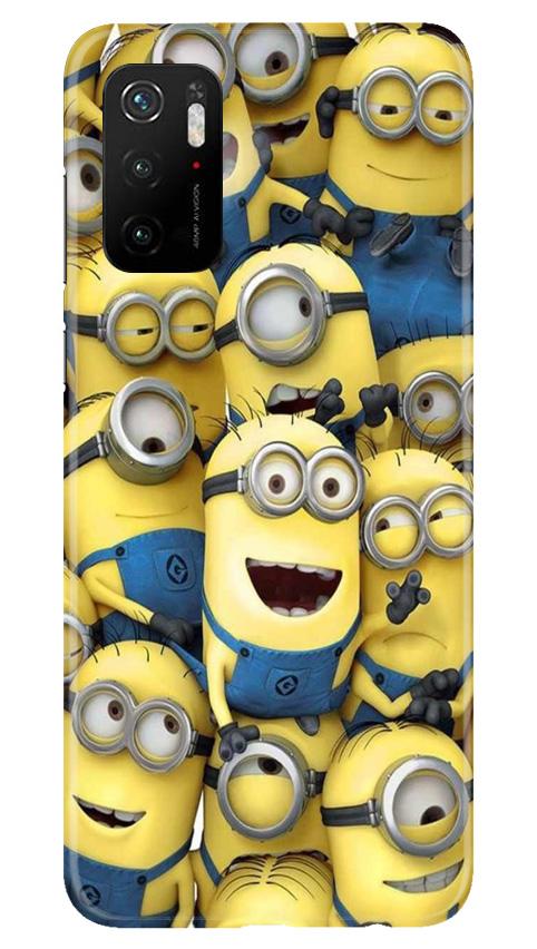 Minions Mobile Back Case for Poco M3 Pro (Design - 127) Minions Case for Poco M3 Pro (Design - 127)