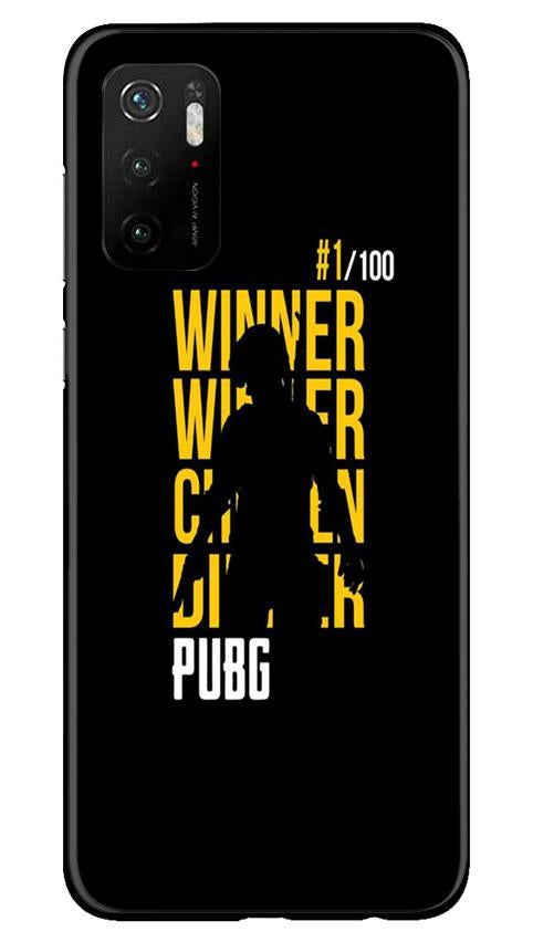 Pubg Winner Winner Mobile Back Case for Poco M3 Pro (Design - 177) Pubg Winner Winner Case for Poco M3 Pro (Design - 177)