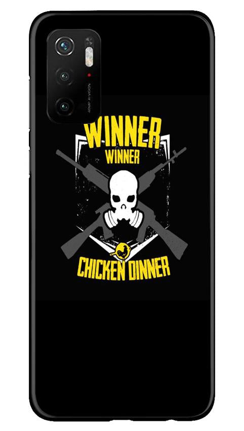 Winner Winner Chicken Dinner Mobile Back Case for Poco M3 Pro (Design - 178) Winner Winner Chicken Dinner Case for Poco M3 Pro (Design - 178)