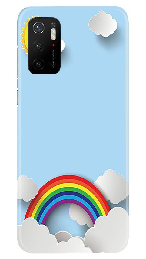 Rainbow Mobile Back Case for Poco M3 Pro (Design - 225) Rainbow Case for Poco M3 Pro (Design No. 225)