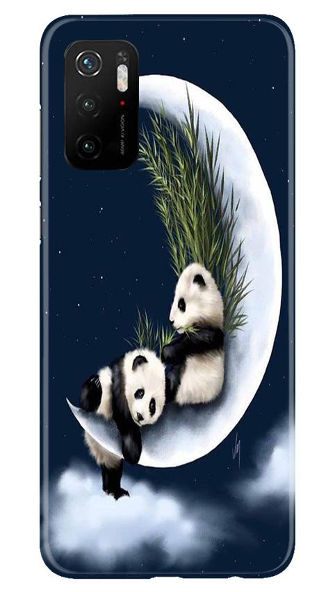 Panda Moon Mobile Back Case for Poco M3 Pro (Design - 318) Panda Moon Mobile Back Case for Poco M3 Pro (Design - 318)