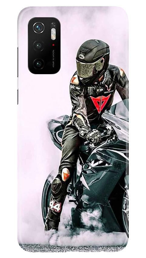 Biker Mobile Back Case for Poco M3 Pro (Design - 383) Biker Mobile Back Case for Poco M3 Pro (Design - 383)