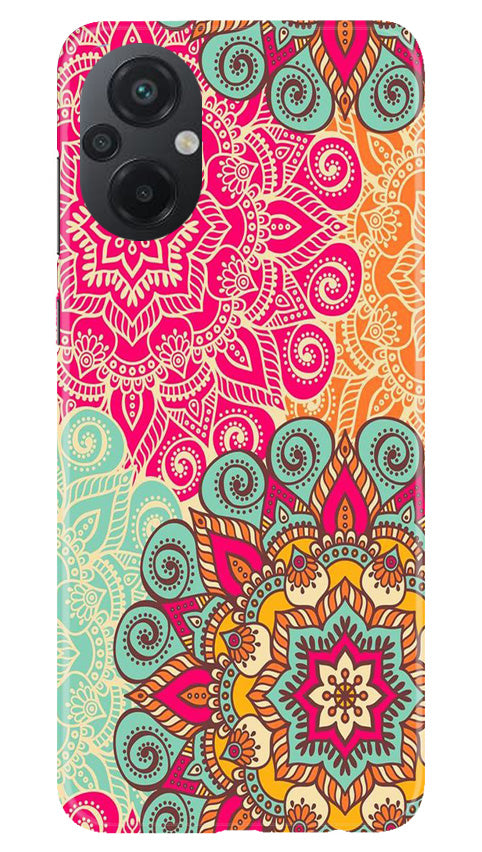 Rangoli art2 Mobile Back Case for Poco M5 (Design - 29) Rangoli art2 Case for Poco M5