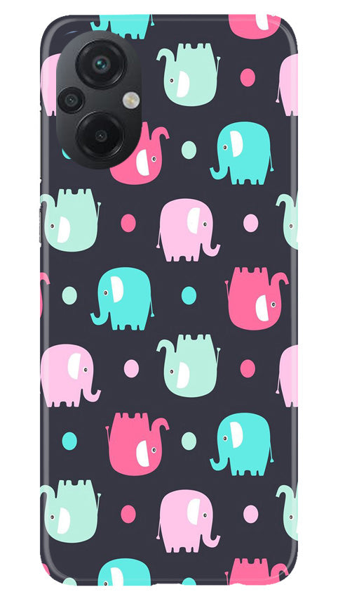 Elephant Baground Mobile Back Case for Poco M5 (Design - 44) Elephant Baground Case for Poco M5