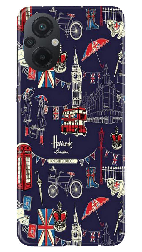Love London Mobile Back Case for Poco M5 (Design - 75) Love London Case for Poco M5