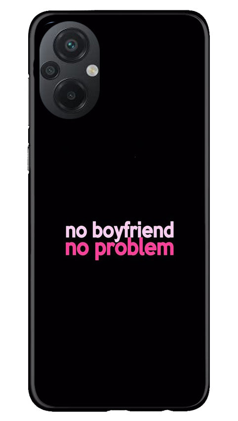 No Boyfriend No problem Mobile Back Case for Poco M5 (Design - 138) No Boyfriend No problem Case for Poco M5 (Design - 138)
