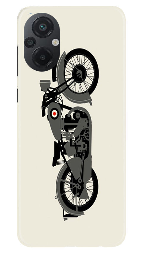 MotorCycle Mobile Back Case for Poco M5 (Design - 228) MotorCycle Case for Poco M5 (Design No. 228)