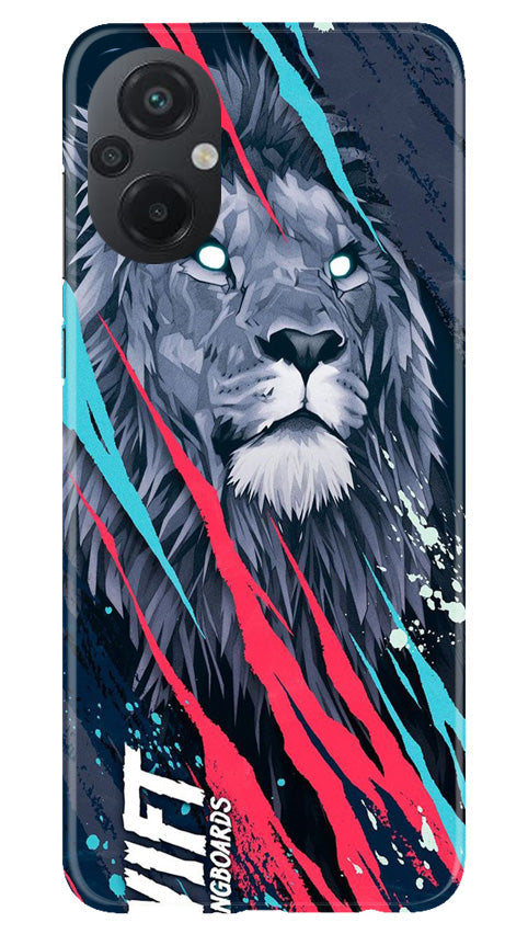 Lion Mobile Back Case for Poco M5 (Design - 247) Lion Case for Poco M5 (Design No. 247)