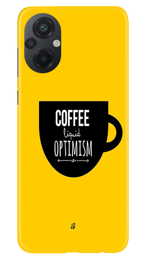 Coffee Optimism Mobile Back Case for Poco M5 (Design - 313) Coffee Optimism Mobile Back Case for Poco M5 (Design - 313)
