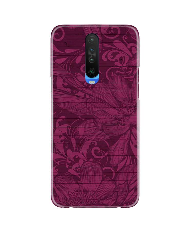 Purple Backround Mobile Back Case for Poco X2 (Design - 22) Purple Backround Case for Poco X2