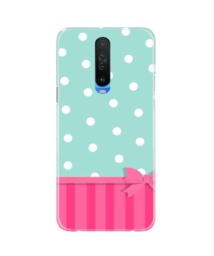 Gift Wrap Mobile Back Case for Poco X2 (Design - 30) Gift Wrap Case for Poco X2