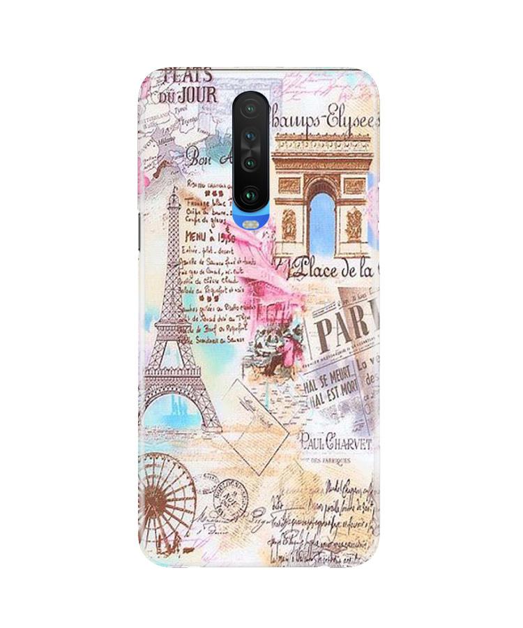 Paris Eiftel Tower Mobile Back Case for Poco X2 (Design - 54) Paris Eiftel Tower Case for Poco X2
