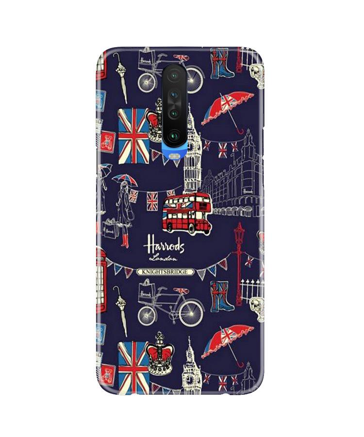Love London Mobile Back Case for Poco X2 (Design - 75) Love London Case for Poco X2
