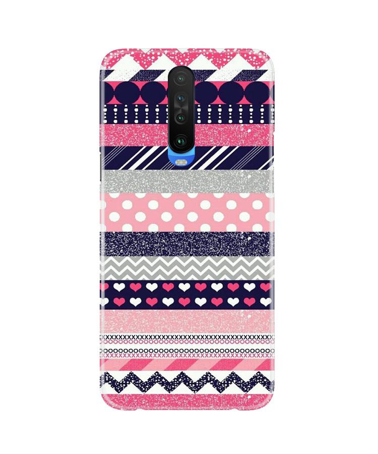 Pattern3 Mobile Back Case for Poco X2 (Design - 90) Pattern3 Case for Poco X2