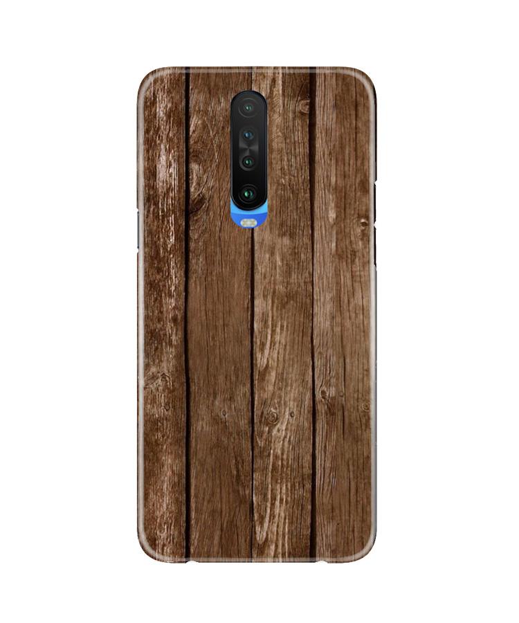 Wooden Look Mobile Back Case for Poco X2 (Design - 112) Wooden Look Case for Poco X2 (Design - 112)