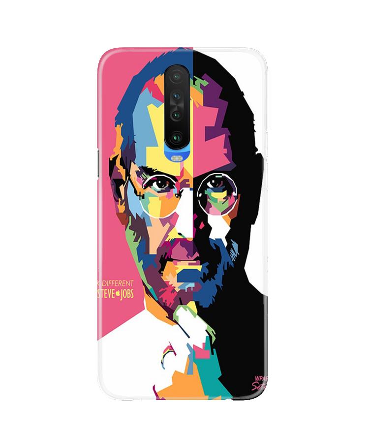 Steve Jobs Mobile Back Case for Poco X2 (Design - 132) Steve Jobs Case for Poco X2 (Design - 132)